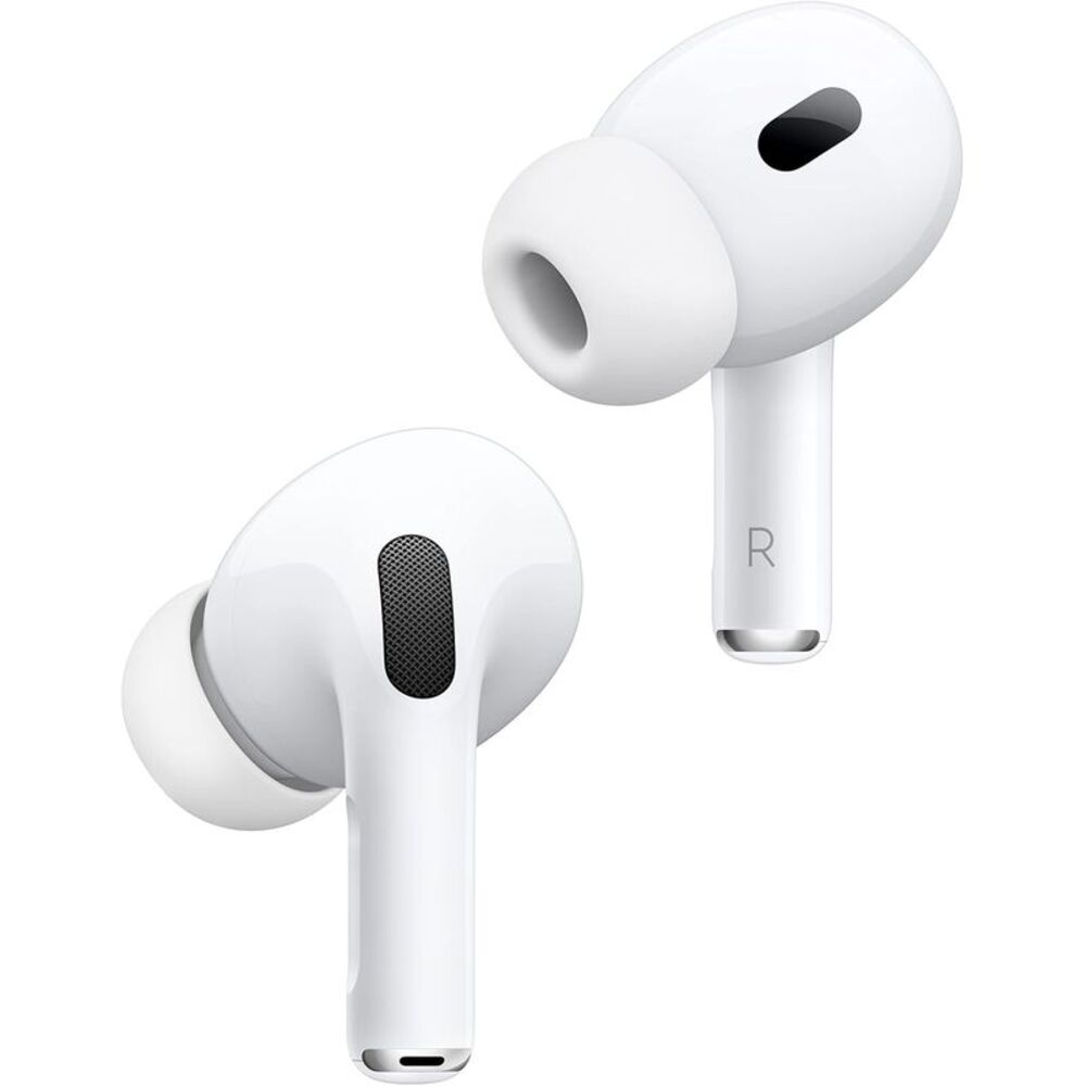 Apple MTJV3LL/A AirPods Pro 2 Waterproof Wireless Earbuds w/ ANC, 24 ohm - White